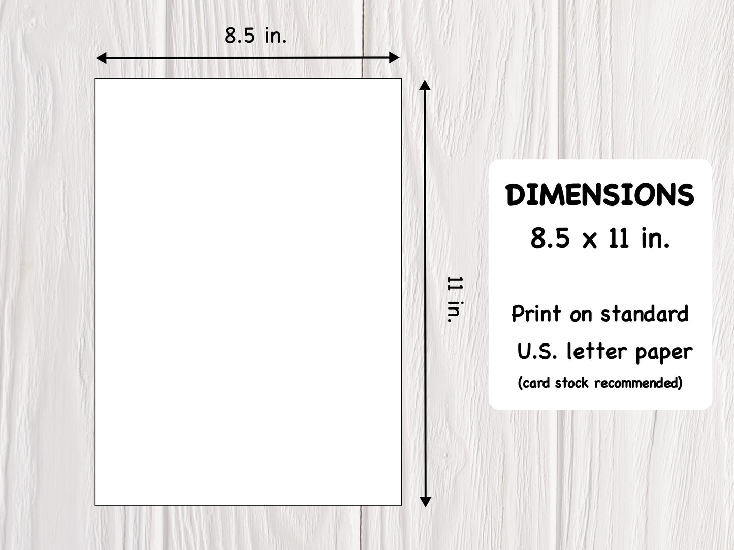 Printing dimension