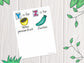 A-Z Fruits Flashcards showing flashcards Y-Z